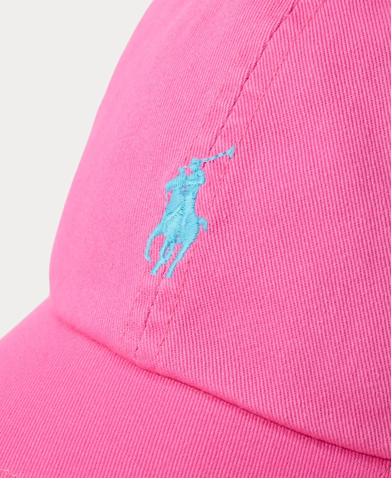 Polo Ralph Lauren Women's The Iconic Cotton Chino Ball Cap