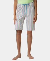 Hue Women's Straight N Narrow Pj Bermuda