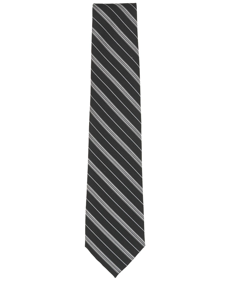 B by Brooks Brothers Men's Classic Stripe Pattern Tie
