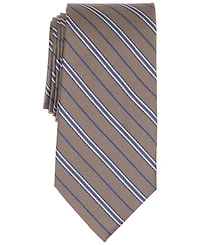 B by Brooks Brothers Men's Classic Stripe Pattern Tie