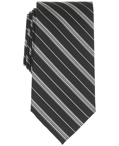 B by Brooks Brothers Men's Classic Stripe Pattern Tie