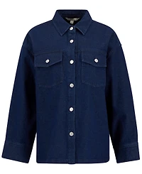 Barbour Women's Long-Sleeve Collared Maia Denim Shirt