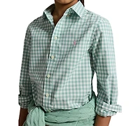 Polo Ralph Lauren Boys' 8-20 Button-Down Collar Poplin Shirt