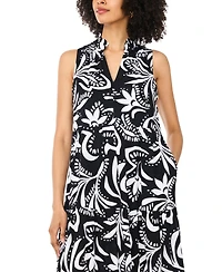 Vince Camuto Women's V-Neck Maxi Tiered Dress