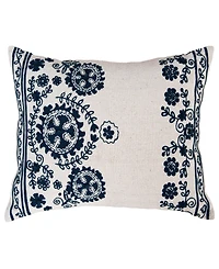 Rizzy Home Anna Cotton Decorative Pillow, 14" x 20"