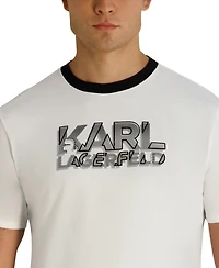 Karl Lagerfeld Paris Men's Crewneck T-Shirt