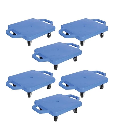 Kaplan Early Learning Company Scooter Boards - Set of 6