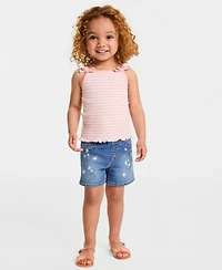 Epic Threads Girls' Toddler 12M-5T Striped Bow Tank Top, Macy's Exclusive
