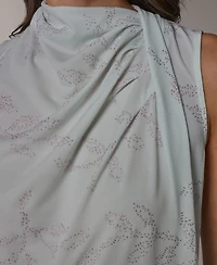 Donna Karan New York Women's Sleeveless Cowl Neck Blouse