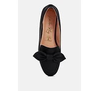 waveney bow embellished loafers