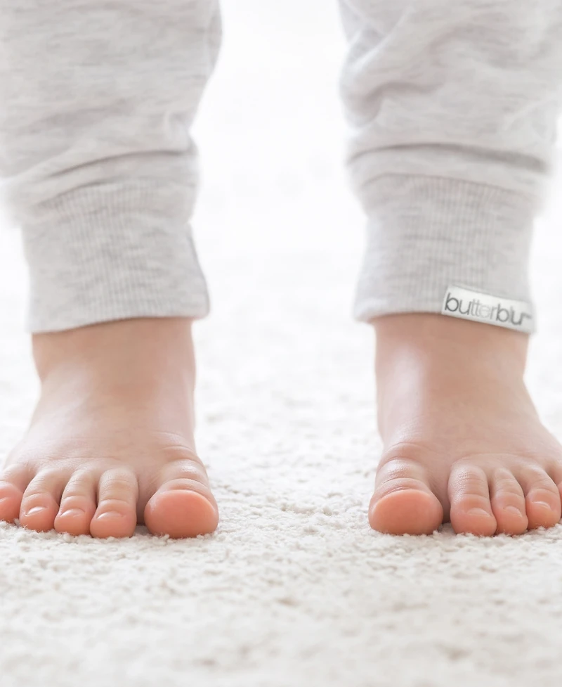 butterblu Baby Boys' or Girls' Drawstring Jogger Pants, 4-Pack