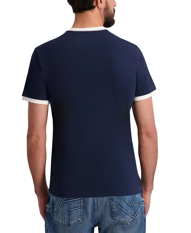 Karl Lagerfeld Paris Men's Regular-Fit Short-Sleeve T-Shirt