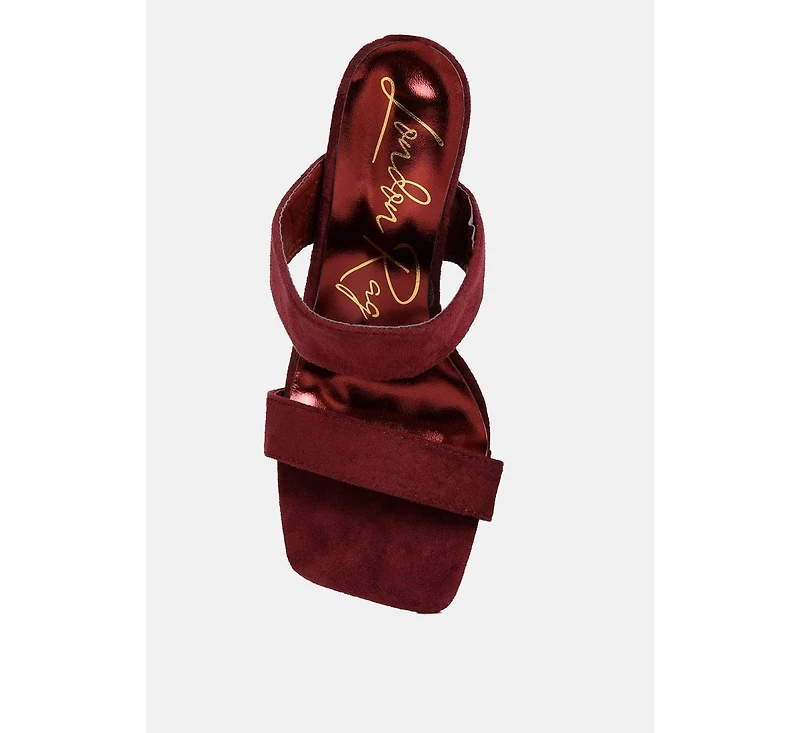 High Sass Rhinestone Embellished Sandals