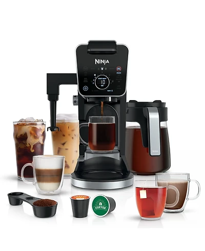Ninja CFP301 DualBrew Pro Specialty Coffee System, Single-Serve, Compatible with K-Cups & 12-Cup Drip Coffee Maker
