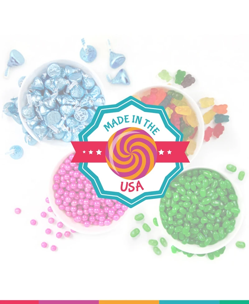 Just Candy Father's Day Candy Gift Tin with Chocolate Lindor Truffles by Lindt Large Plastic Tin with Sticker, 24 Pieces