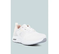 synthia contrasting chunky sneakers