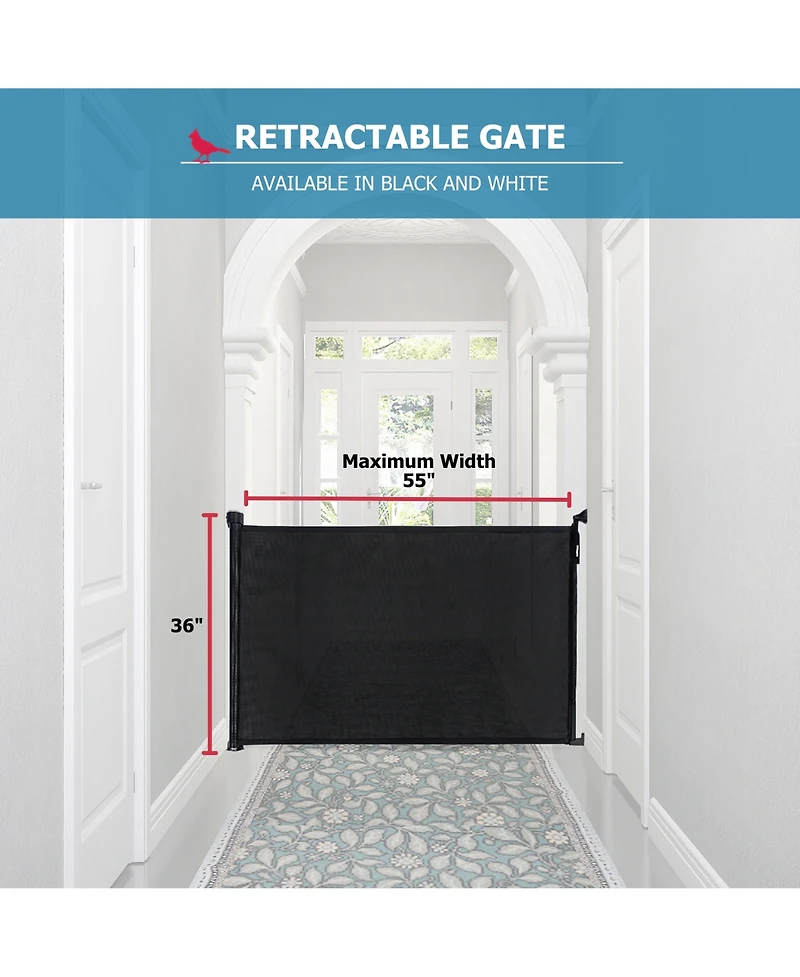 Cardinal Gates Child & Pet Retractable Safety Gate