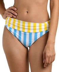 La Blanca Women's Coastal Club House Moderate-Coverage Hipster Swim Bottoms