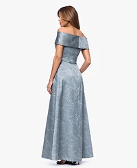 Xscape Women's Off-The-Shoulder Ball Gown