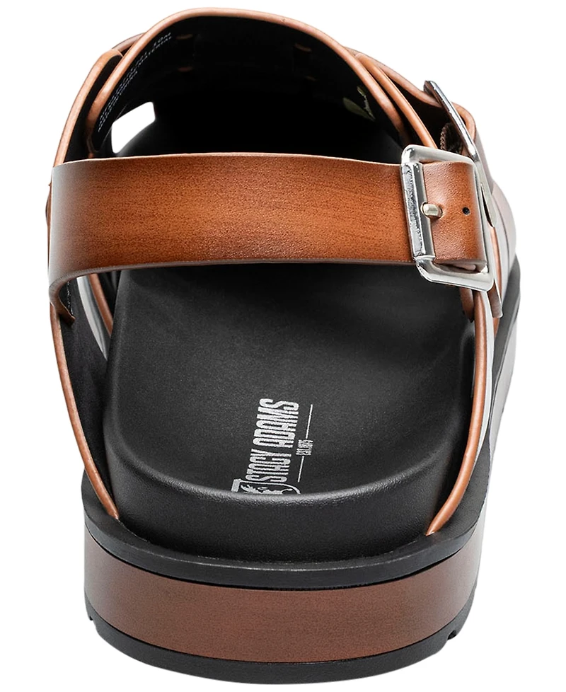 Stacy Adams Men's Largo Slingback Buckle Sandals