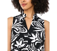 Vince Camuto Women's V-Neck Maxi Tiered Dress