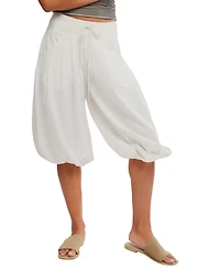 Free People Women's Calle Bubble Cropped Pants