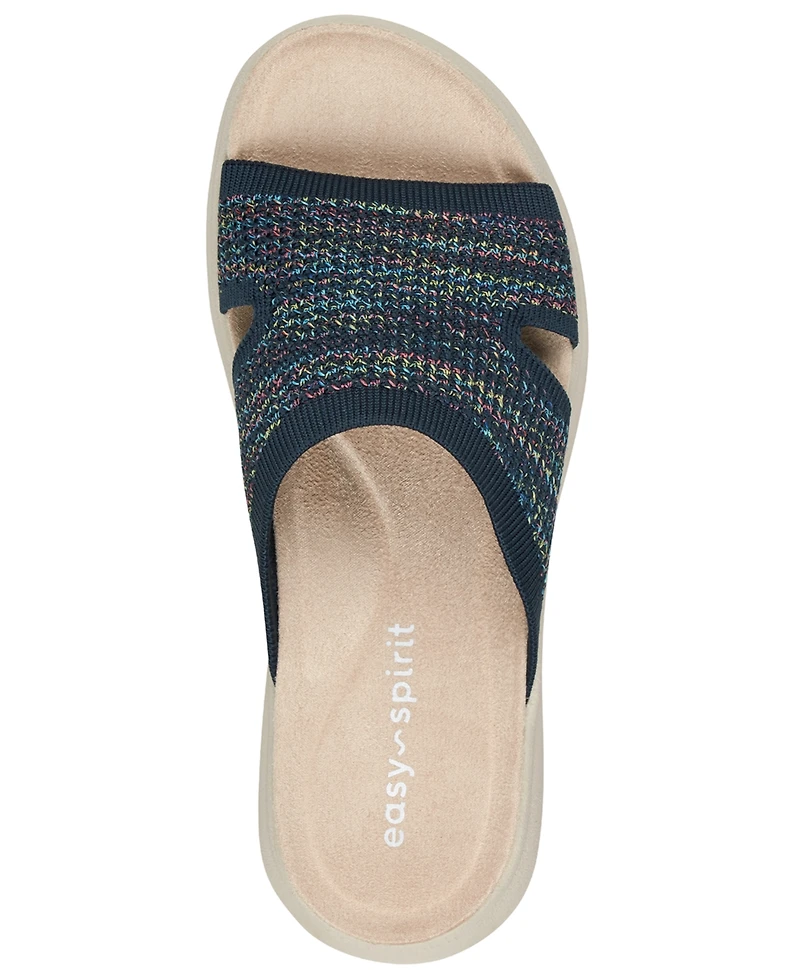 Easy Spirit Women's Amari Sporty Flat Slide Sandals