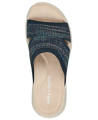 Easy Spirit Women's Amari Sporty Flat Slide Sandals