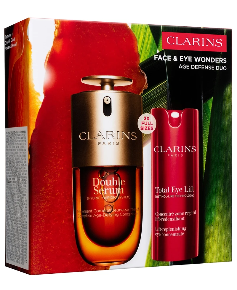 Clarins 2-Pc. Face and Eyes Anti-Aging Gift Set
