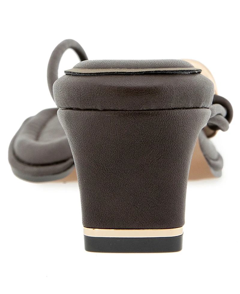 Kenneth Cole New York Women's Madrid Kitten Heel Thong Sandals