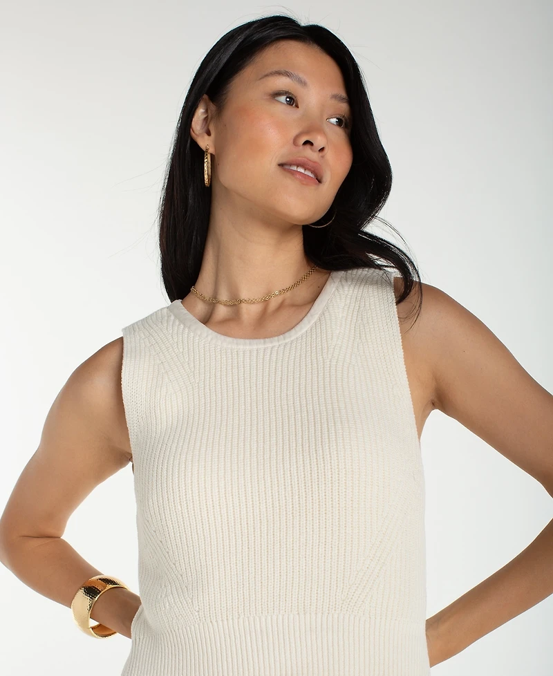 Liverpool Los Angeles Women's Crew Neck Sweater Dress