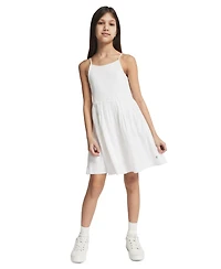 Calvin Klein Girls' 7-16 Smocked Sundress