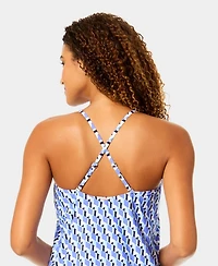 Anne Cole Women's Easy Tri V-Neck Tankini Top