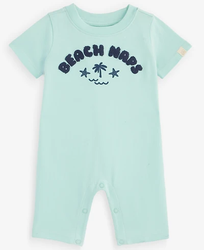 First Impressions Baby Boys' 0M-24M Beach Naps Cotton Sunsuit, Macy's Exclusive