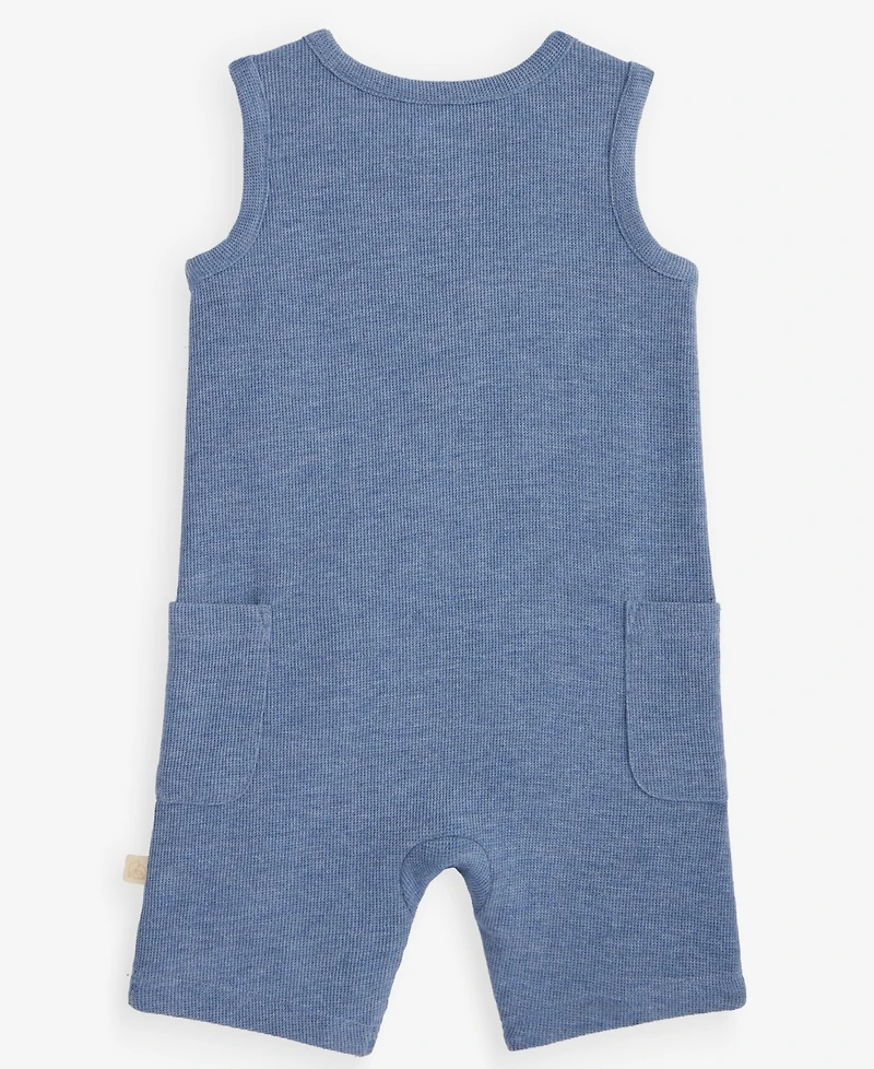 First Impressions Baby Boys' 0M-24M Shark Waffle Sunsuit, Macy's Exclusive