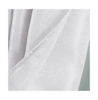 Oliva Gray Nora Embossed Blackout Grommet Panel