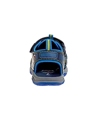 Nickelodeon Big Boys Paw Patrol Hook & Loop Closed Toe Sport Sandals Protection Outdoor Durable