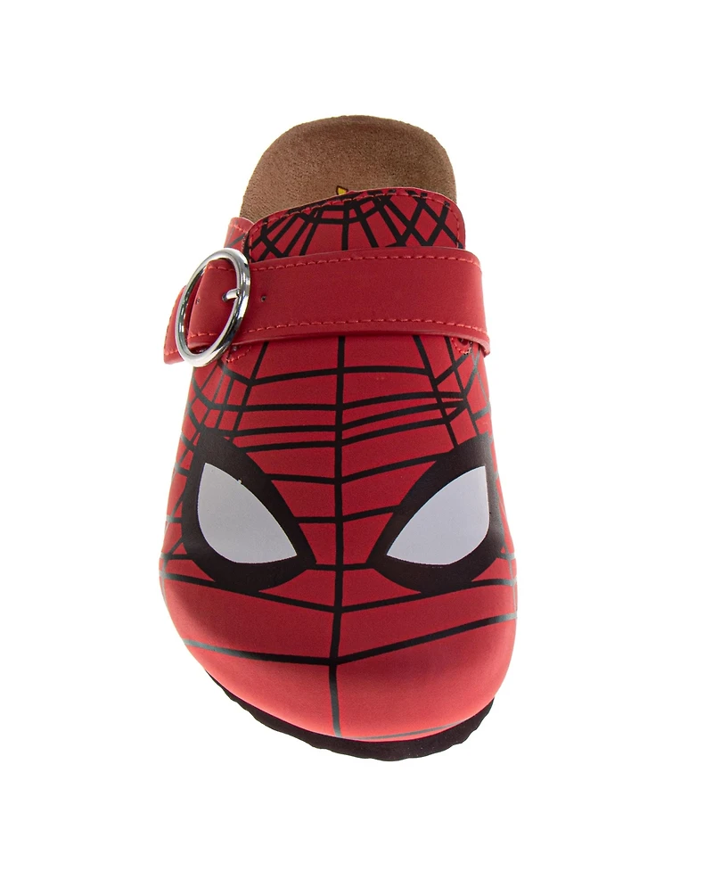 Spider-Man Little Boys Marvel Avengers Spiderman Clogs Slip On, Cork, and Mule Sandals