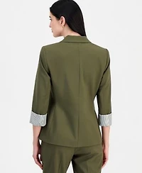 Tahari Asl Womens Two Button Peak Lapel Blazer Shannon Pant