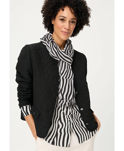 Olsen Women's Modern Zebra Scarf
