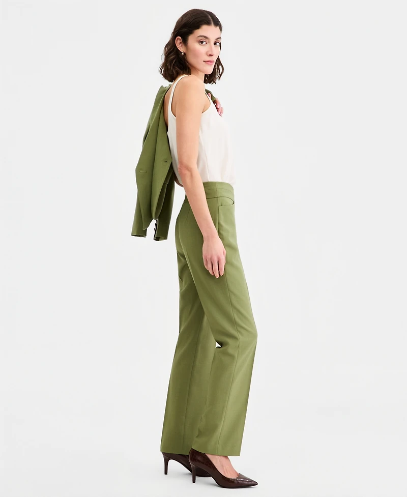 Tahari Asl Women's High-Rise Flare Pants