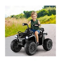 Hongge 12V Kids Ride On Atv 4 Wheeler with MP3 and Headlights
