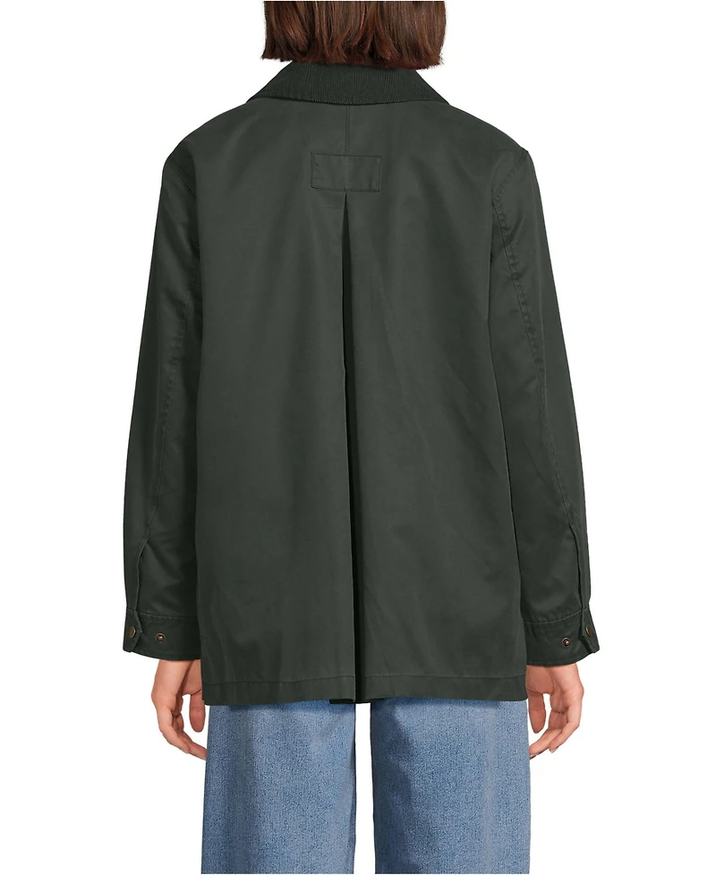 Lands' End Women's Waxed Barn Jacket
