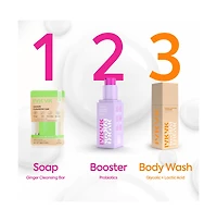 Makari Glycolic + Lactic Acid + Niacinamide Body Wash