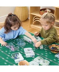 Kaplan Early Learning Numbers 0 through 9 Loose Parts Trays
