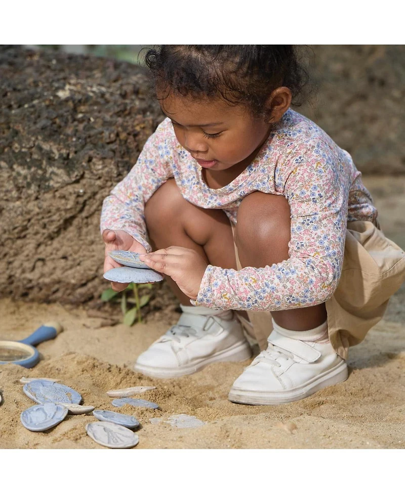Kaplan Early Learning Magnetic Matching Aquatic Life Fossil Stones - Set of 8