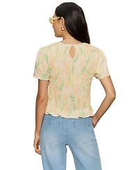 Sanctuary Women's Better Together Floral Smocked Top