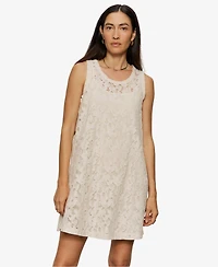 Sanctuary Women's Sleeveless Lace Tank Mini Dress