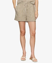 Sanctuary Women's Seersucker Gingham Shorts