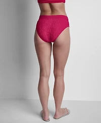 Dkny Women's High Waist Bikini Bottoms